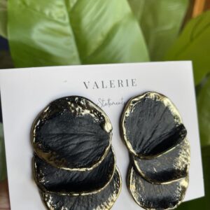 black flower statements copy