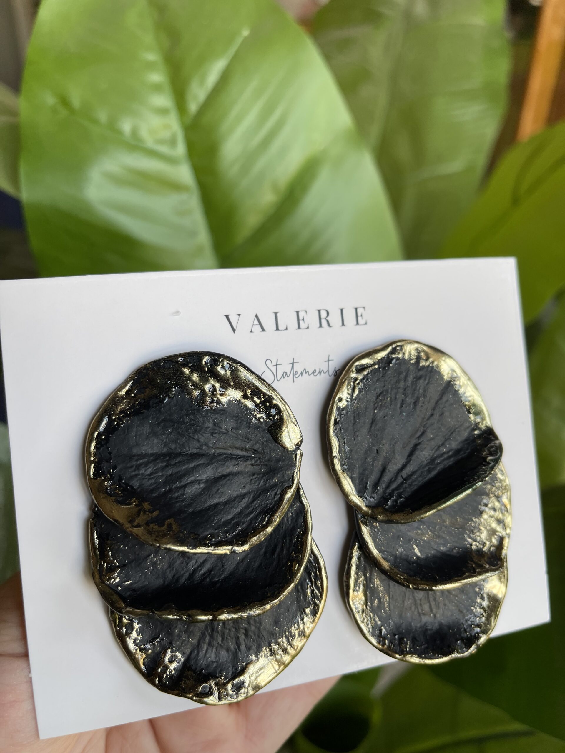 black flower statements copy