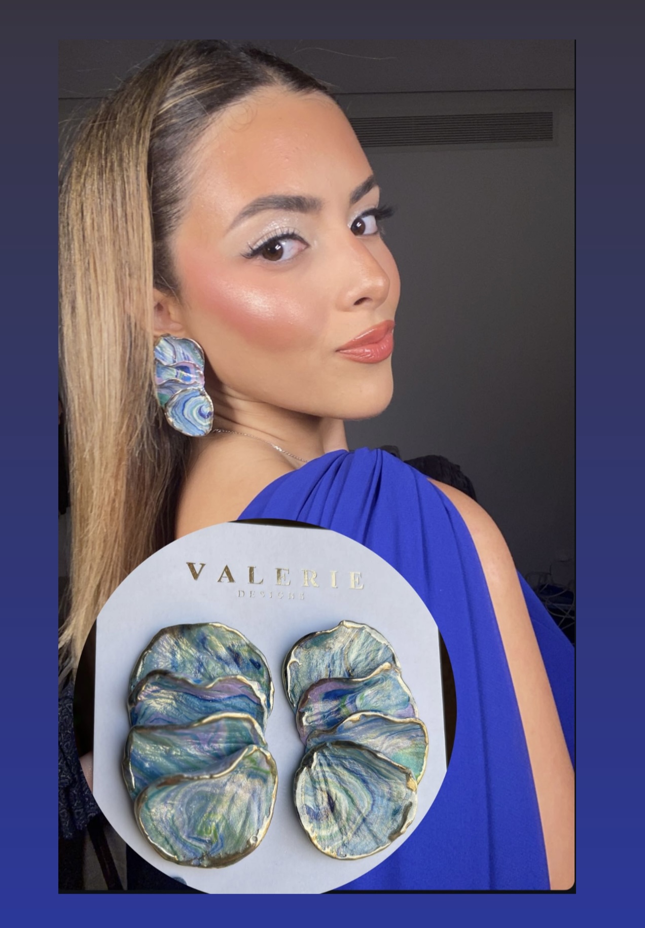 blue marbled statements