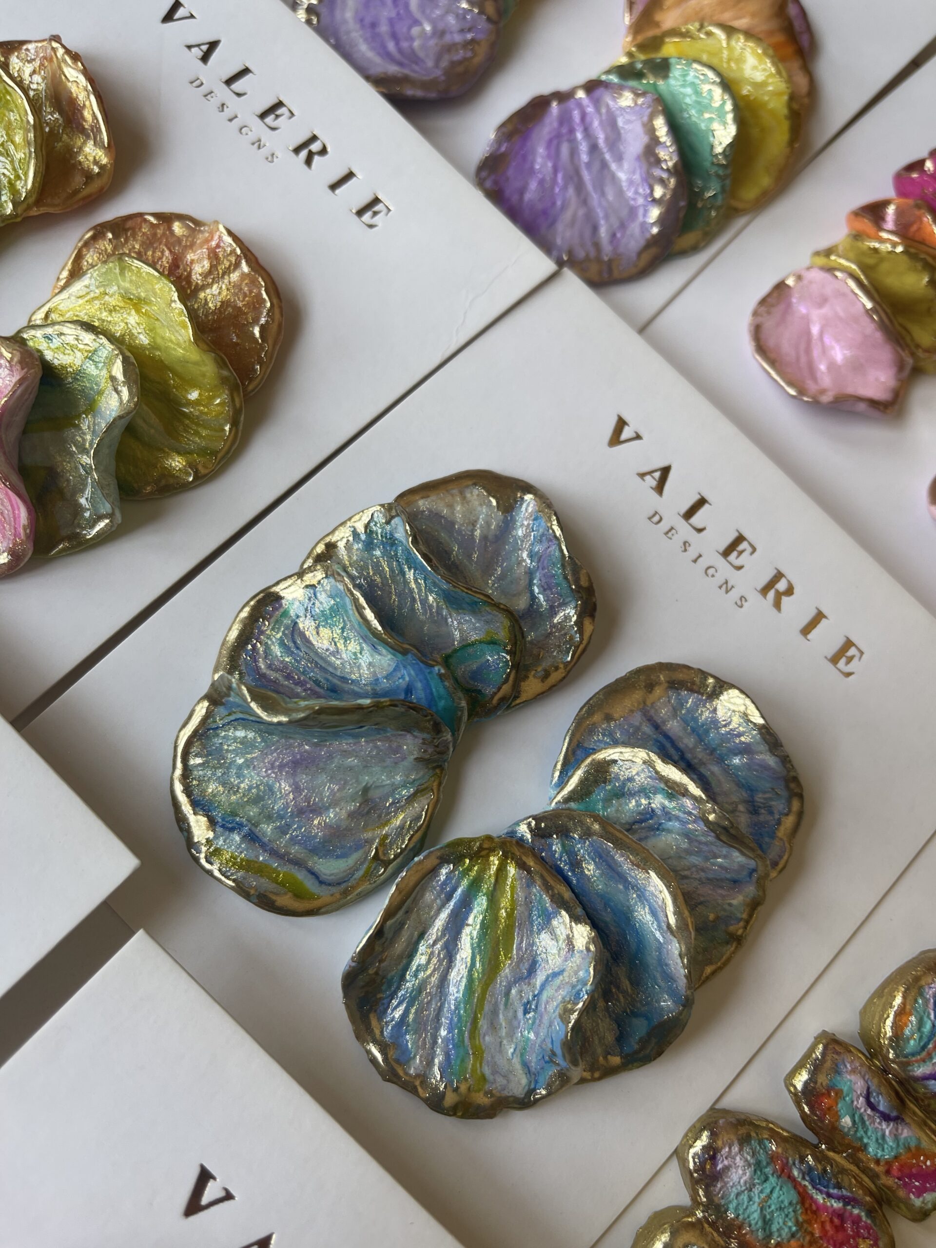 blue marbled statements