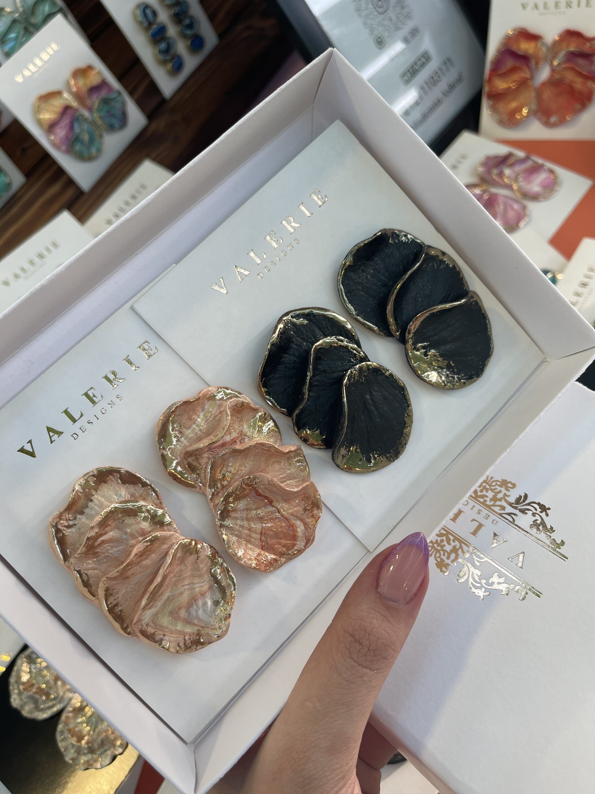 black flower statements copy