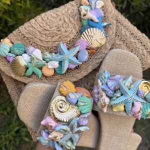 aquatic dreams clutch & slipper