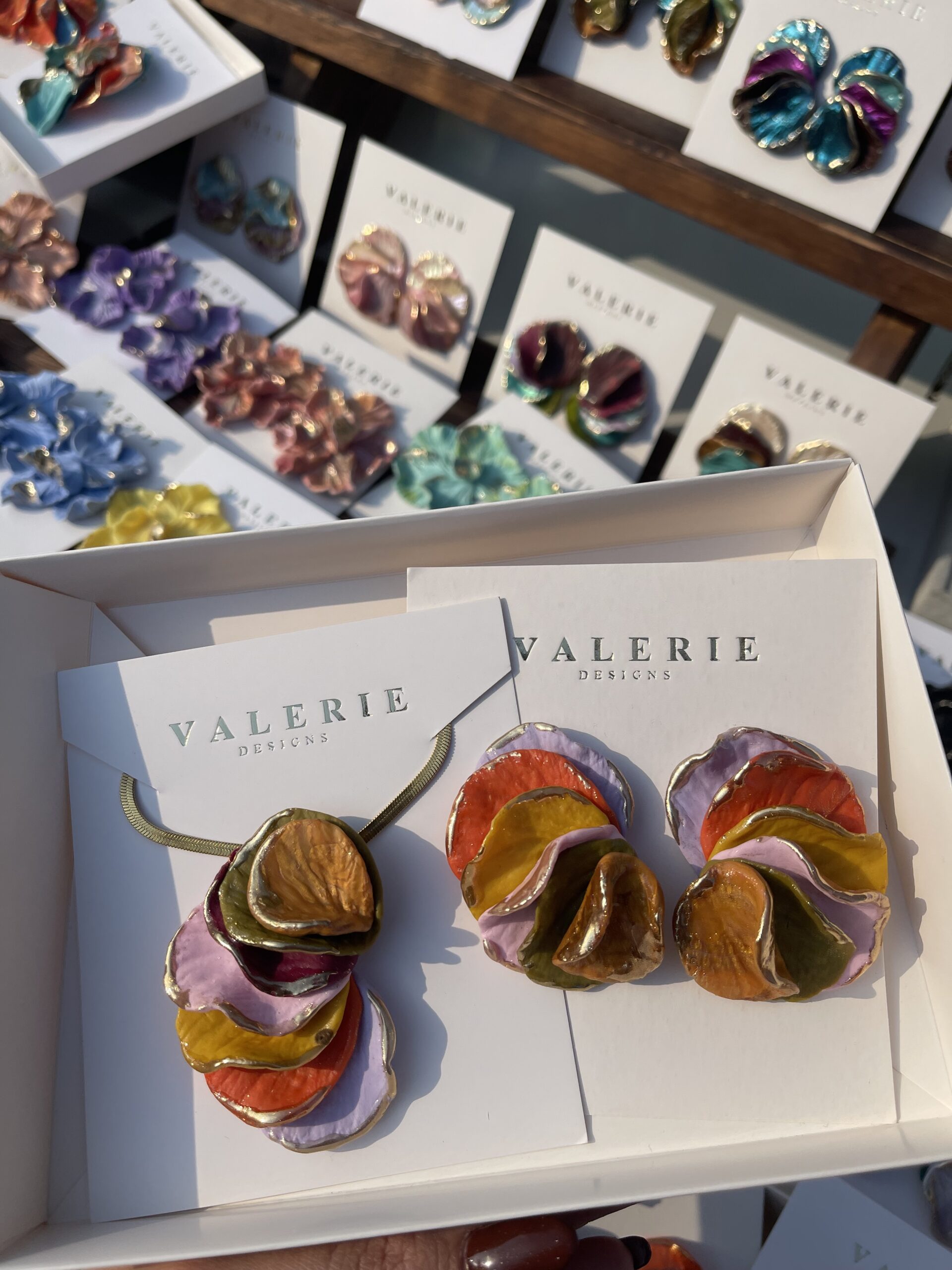 pearl white brooch & earrings copy