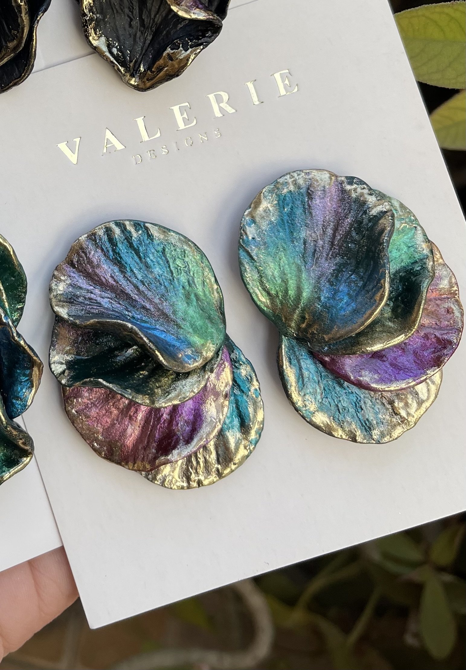 metallic burgundy butterfly copy