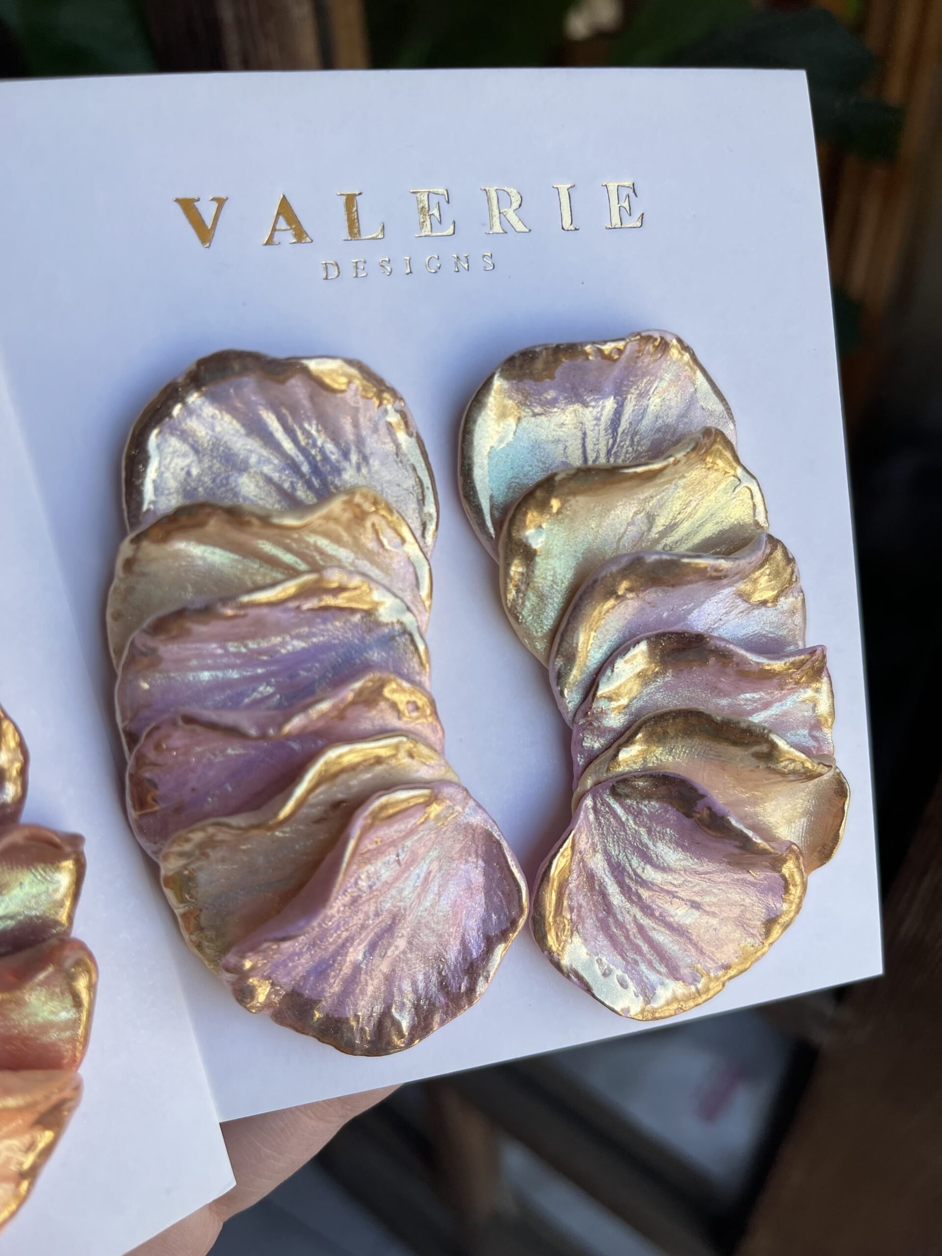 soft pink & lime layers statements