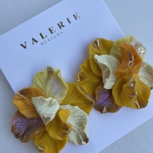 silver blues flower statements copy