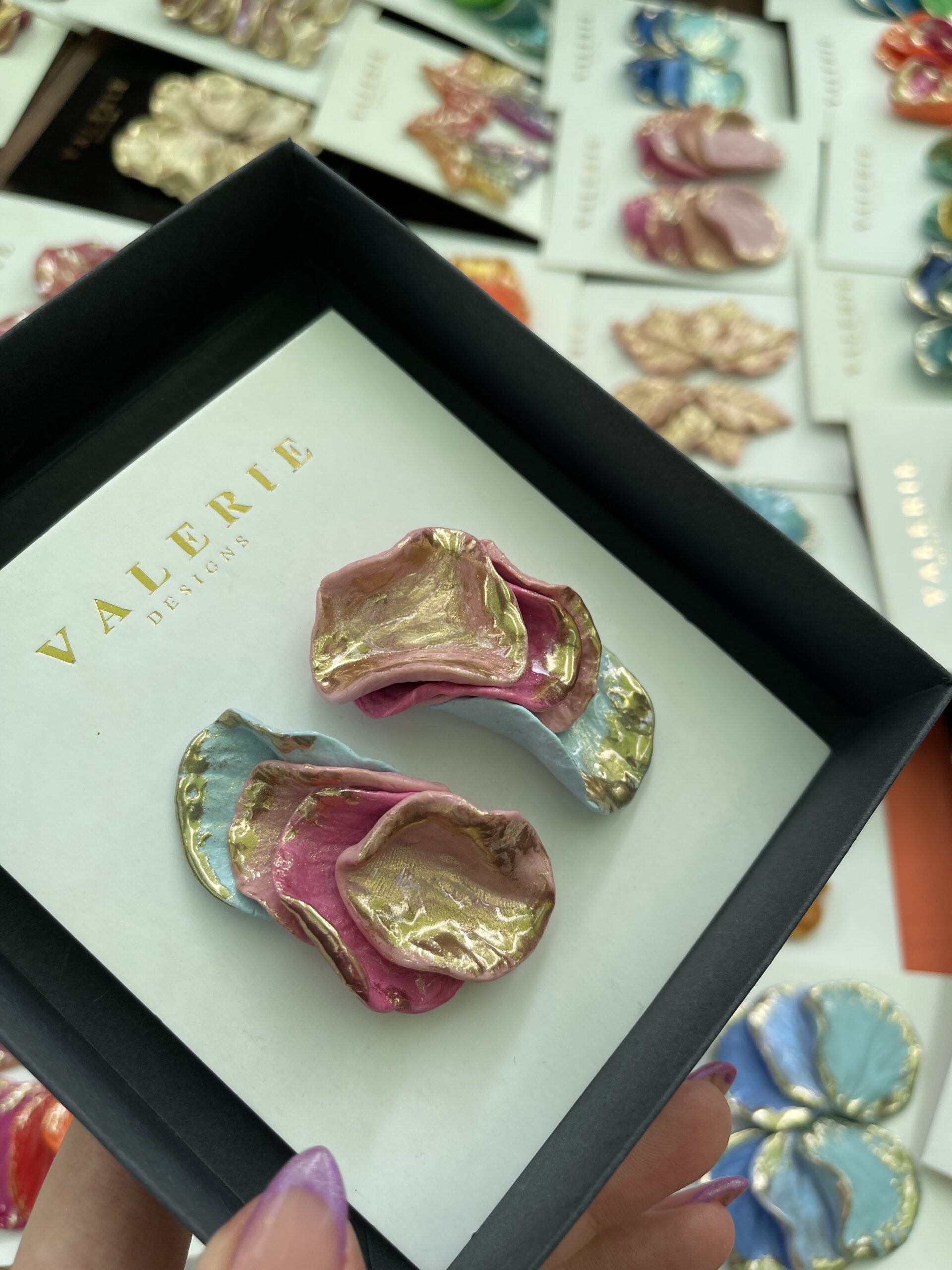 shells pink x baby blue